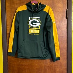 NFL Team Apparel Green Bay Packers Hoodie (COMBINE TRAINING) Sz M